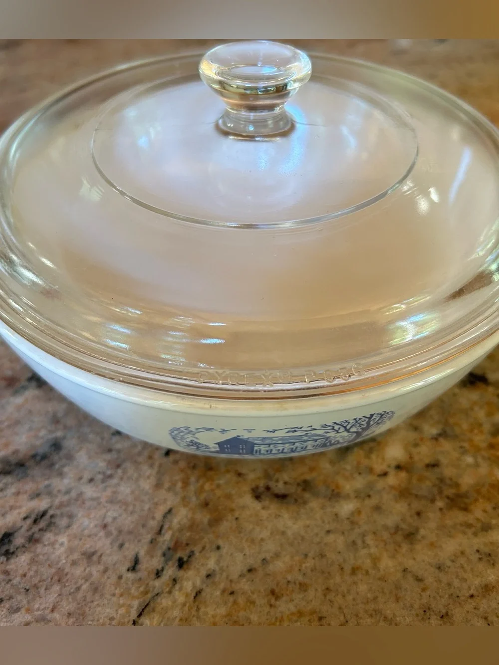 Corning Ware #MW83B 1280 Round Browning Skillet microwave-only + Pyrex Lid P83C